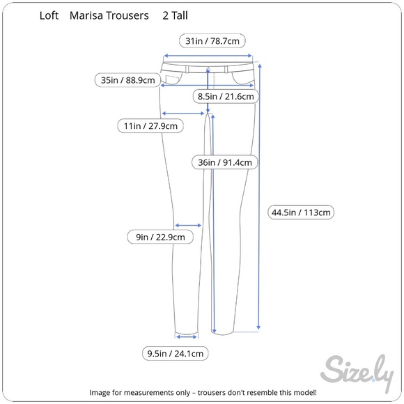 LOFT Marisa 100% Linen Trousers (*NWT!*) – Size 2 - Picture 8 of 15